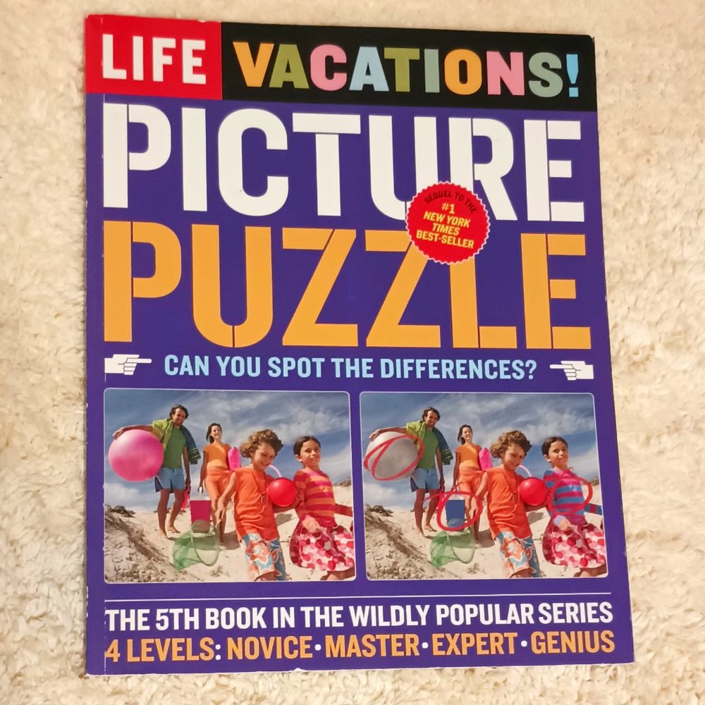 LIFE "Vacations! Picture Puzzle Can You Spot the Differences? "